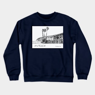 Antioch - California Crewneck Sweatshirt